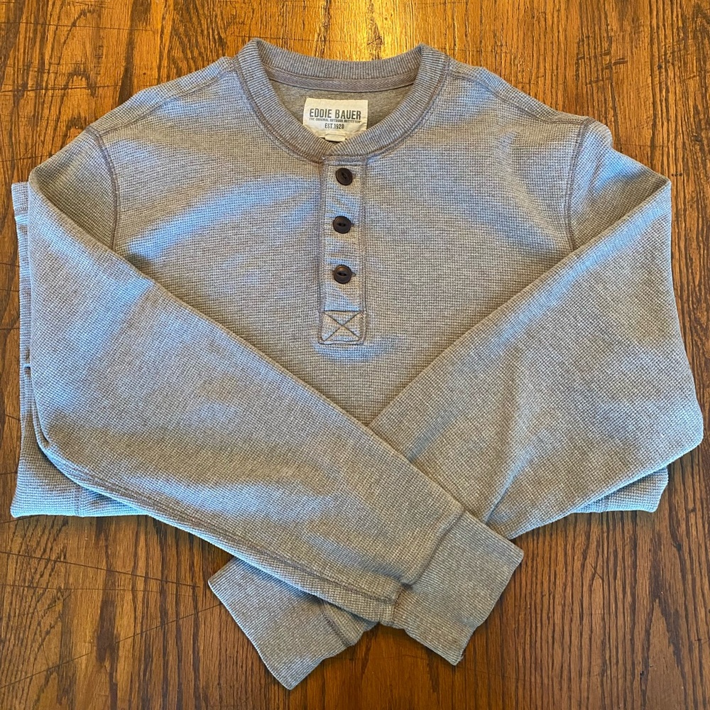Eddie Bauer, XL Tall, Gray
